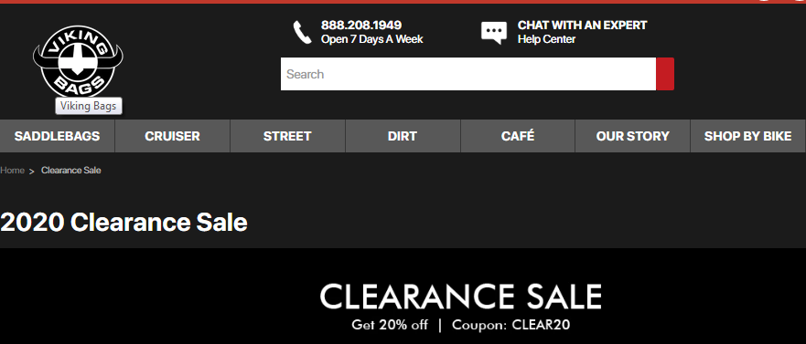 20% Off Viking Bags Clearance Sale Coupons