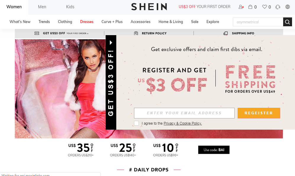 Shein Coupons And Promo Codes