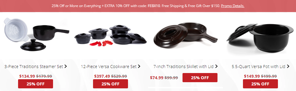 Xtrema Cookware Coupons 25% Off + Extra 10% Off