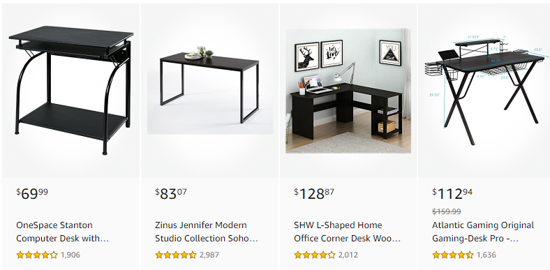 Amazon desks for sale