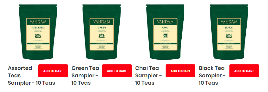 vahdam teas coupon code