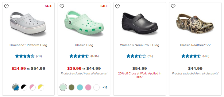 Crocs Coupon $20 Off Orders Over $100 