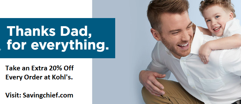 kohl's father's day coupon