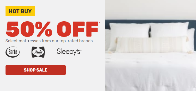 mattress firm 50 off sale