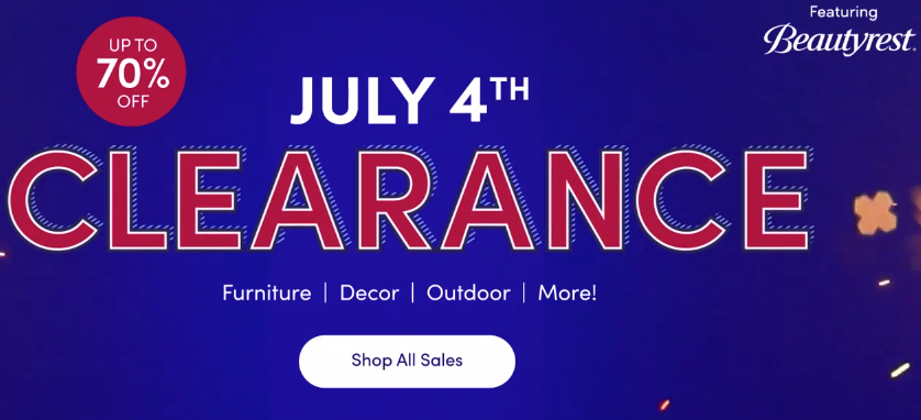 wayfair july 4th deals