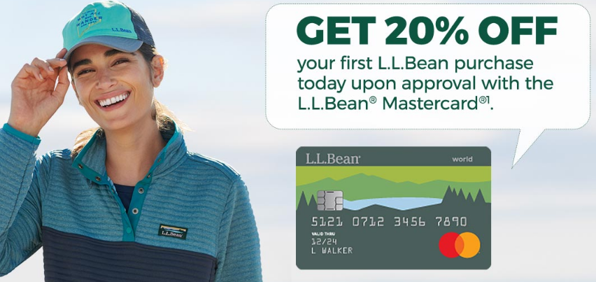 l l bean mastercard discount