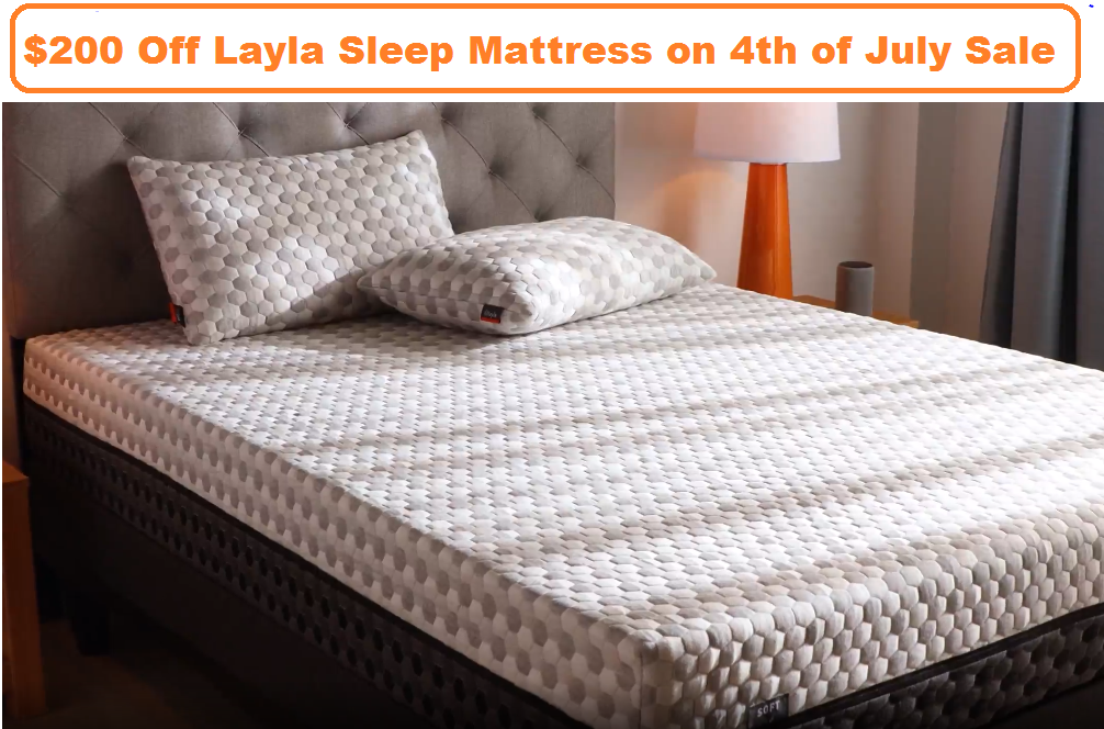 layla sleep 4th of july sale