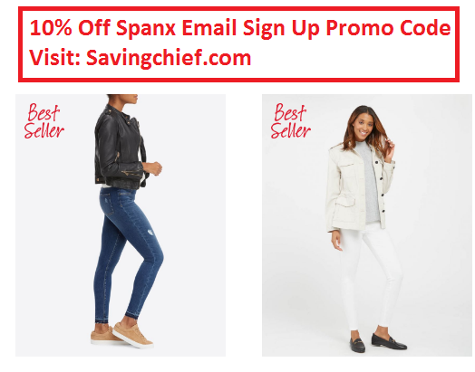 spanx email sign up promo code