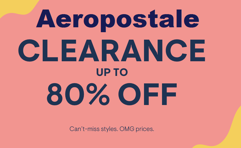 Aeropostale clearance sale