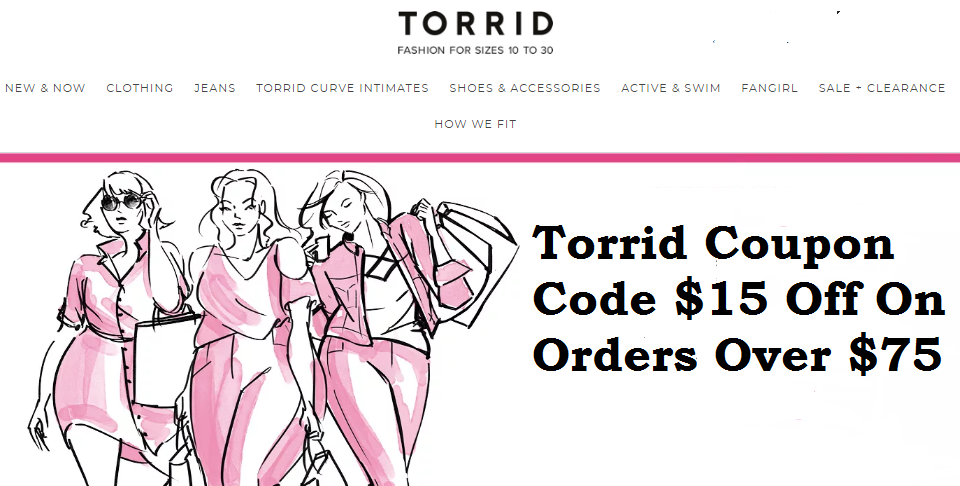 torrid 15 off coupon code