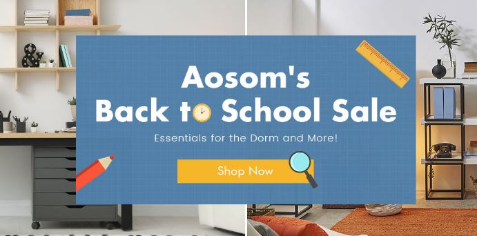 aosom.com back to school sale