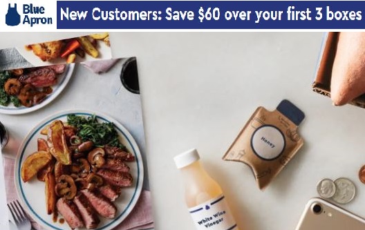 blue apron coupon first time