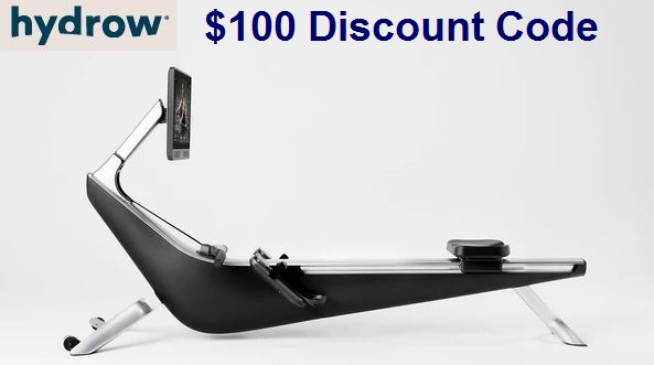 hydrow rowing machine discount code