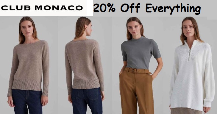club monaco promo code