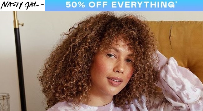 Nasty gal 50 off everything code