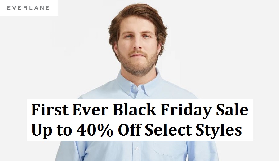 Everlane Black Friday Sale 2020