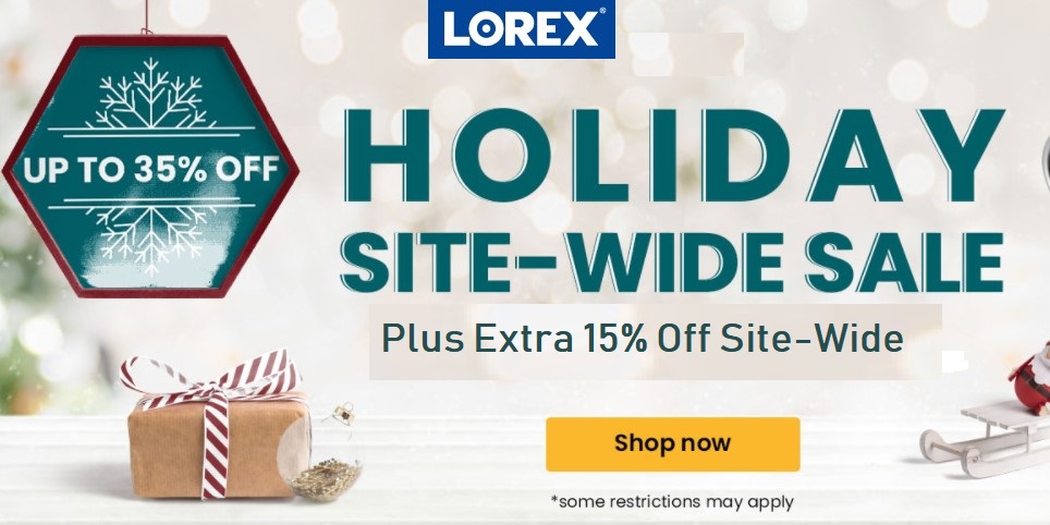 Lorex Technology Holiday Sale 2020