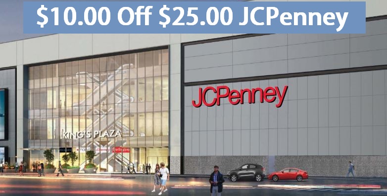 $10.00 Off $25.00 JCPenney