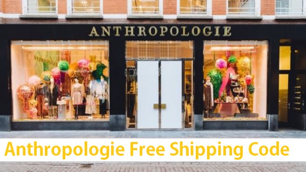 anthropologie free shipping code