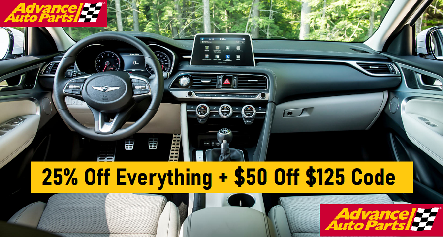 Advance auto parts $50 coupon