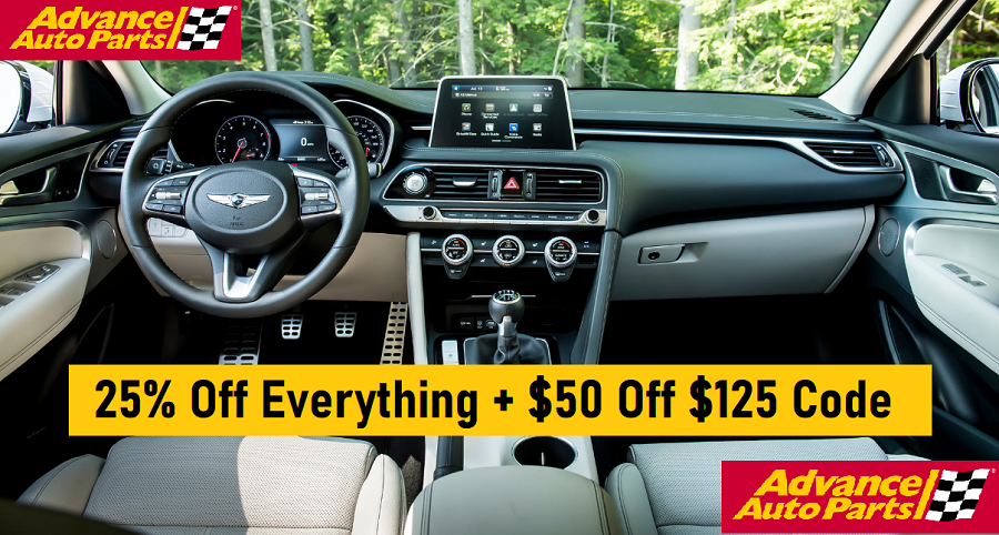 advance auto coupons $50 off $125