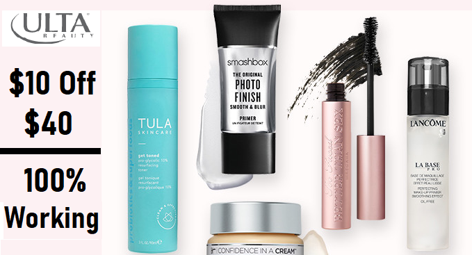 ulta coupon $10 off $40