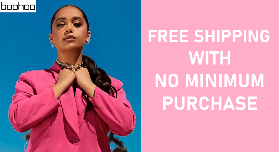 Boohoo Free Shipping No Minimum