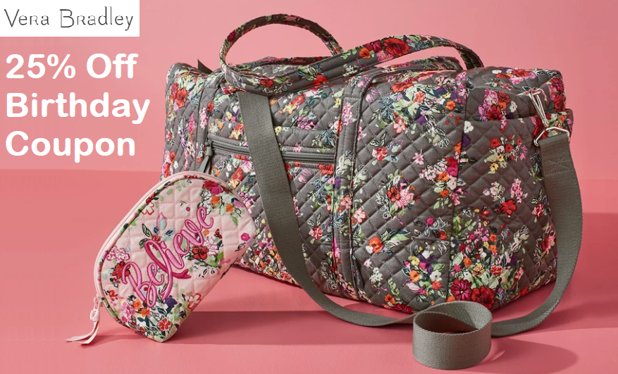 vera bradley birthday coupon