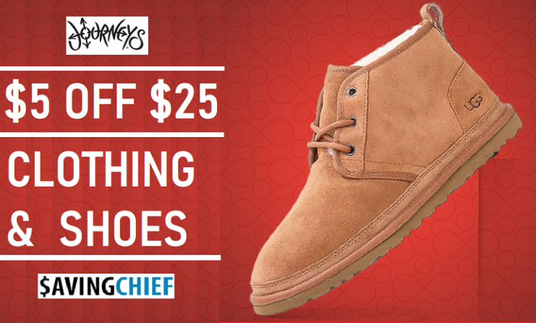 Journeys $5 Off $25 Text Coupon Code 2022 – Shop Your Favorite Products ...