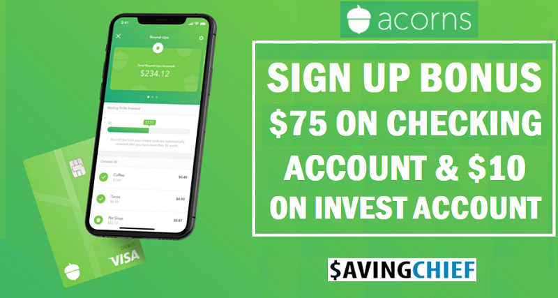 acorns sign up bonus