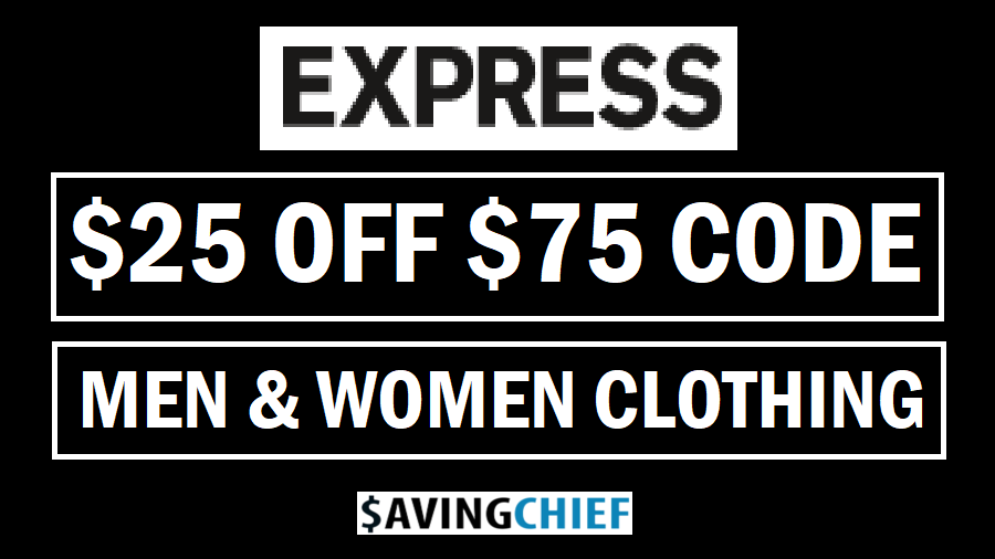 Express coupon $25 off $75