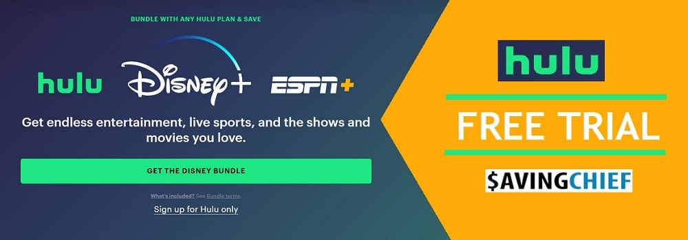 hulu live free trial