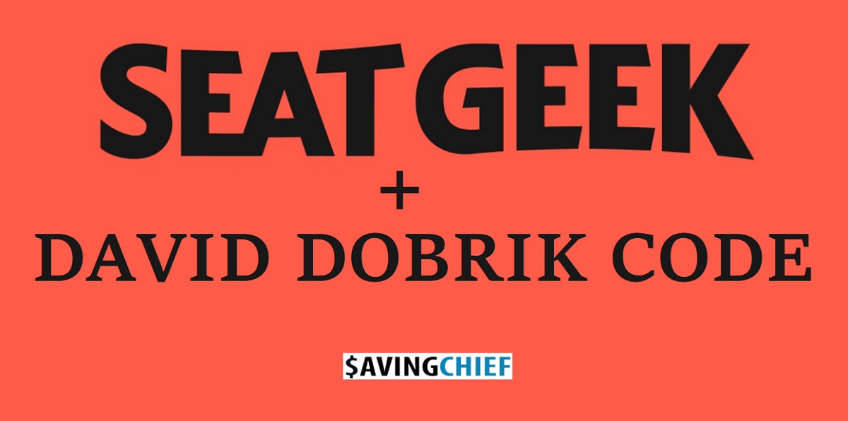 David Dobrik SeatGeek code