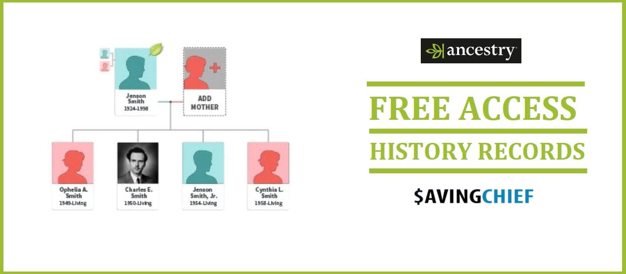 Ancestry Free Access 2022 Special Offer SavingChief