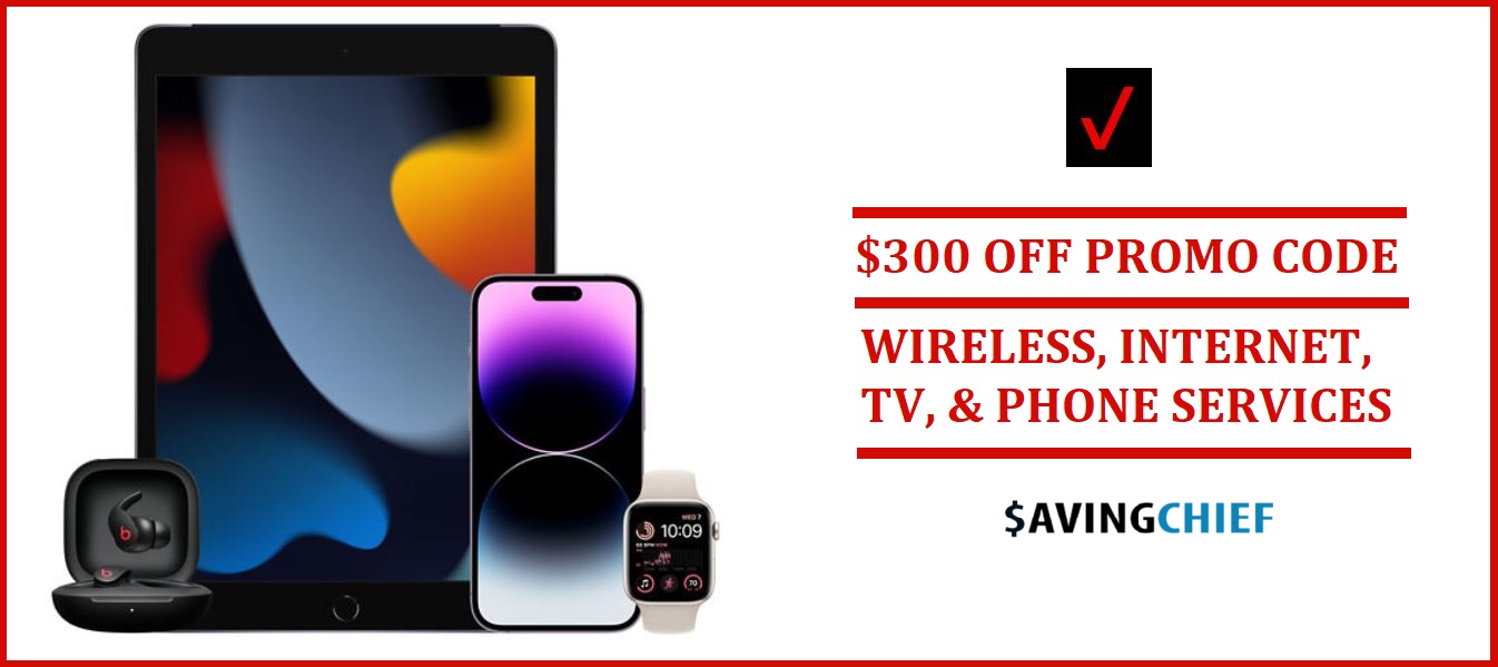 Verizon $300 off promo code