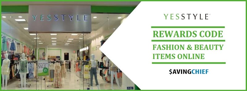 YesStyle rewards code