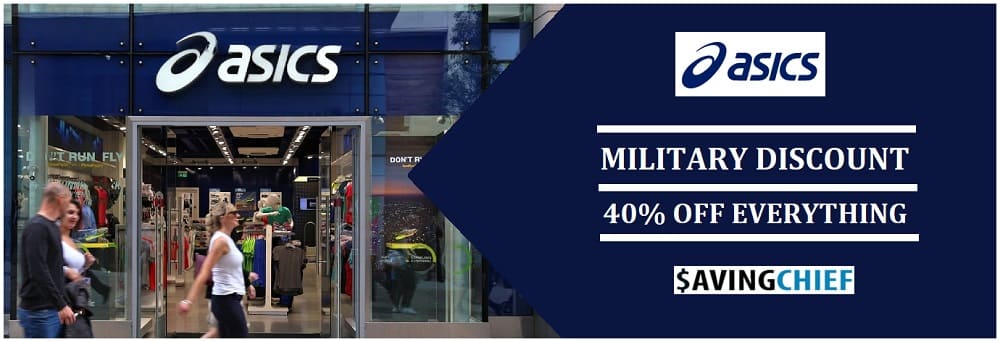 ASICS military discount