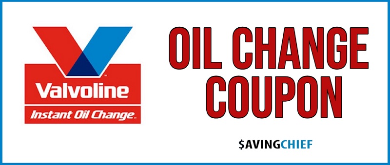 Valvoline Oil Change Coupon