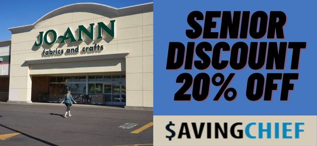 Joann Senior Discount