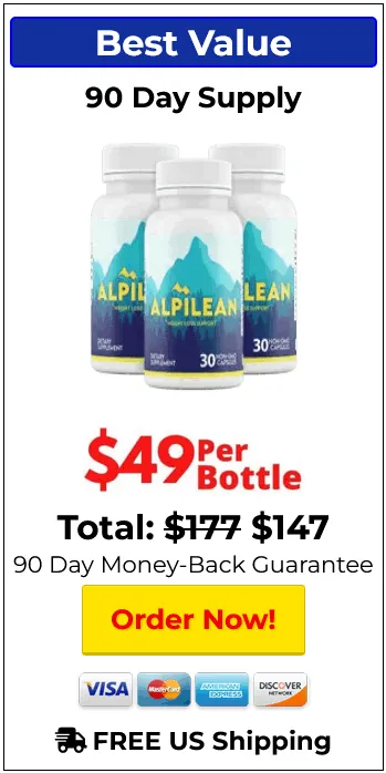 Alpilean 3 bottle