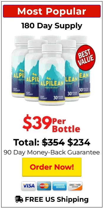 Alpilean 6 bottle